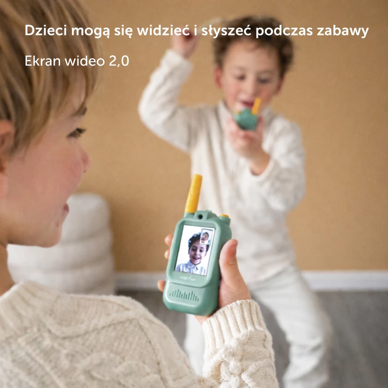 Video Walkie Talkie dla Dzieci Pink Zazu Fun