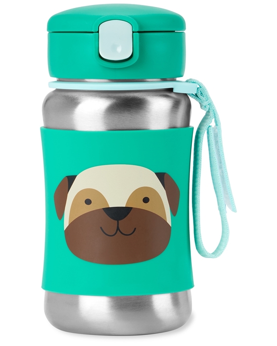Bidon dla Dziecka Termiczny Mops 350ml ZOO Skip Hop
