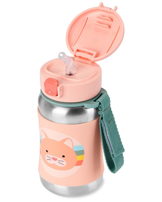 Bidon dla Dziecka Termiczny Kot 350ml ZOO Skip Hop