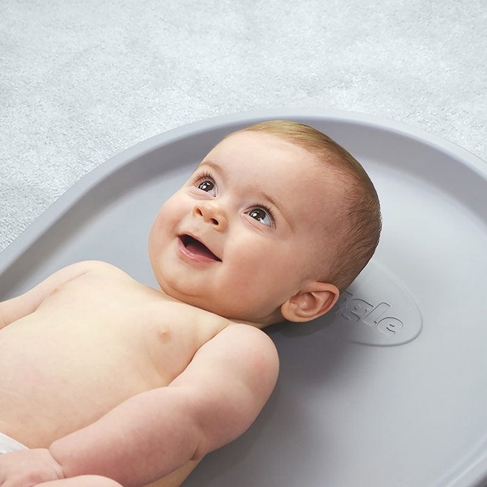 Mata do Przewijania z Pianki Squishy Grey Shnuggle