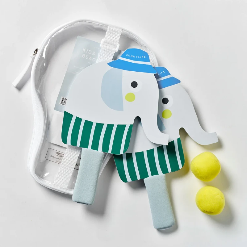 Dziecięce rakietki plażowe na rzep – Eli the Elephant Sunnylife