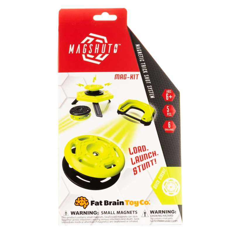 MagShuto Żółty Zestaw Startowy Fat Brain Toys