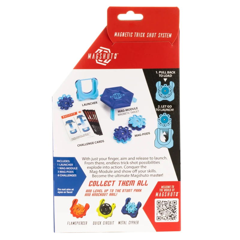 MagShuto Niebieski Zestaw Startowy Fat Brain Toys
