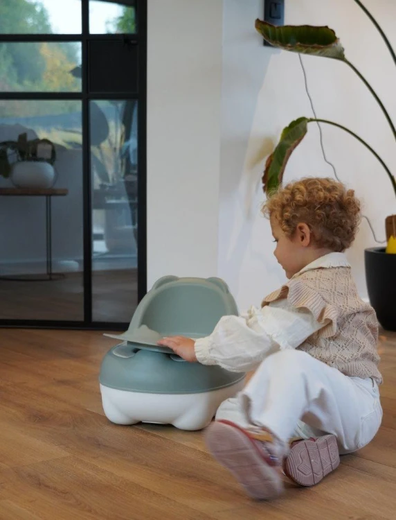 Nocnik Bear Potty Sage Green 18m+ Bo Jungle