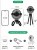 Bezprzewodowy wiatraczek 360 do wózka USB-C TB