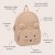 Plecak dla dzieci Comfort Friends Mouse beige KIDZROOM