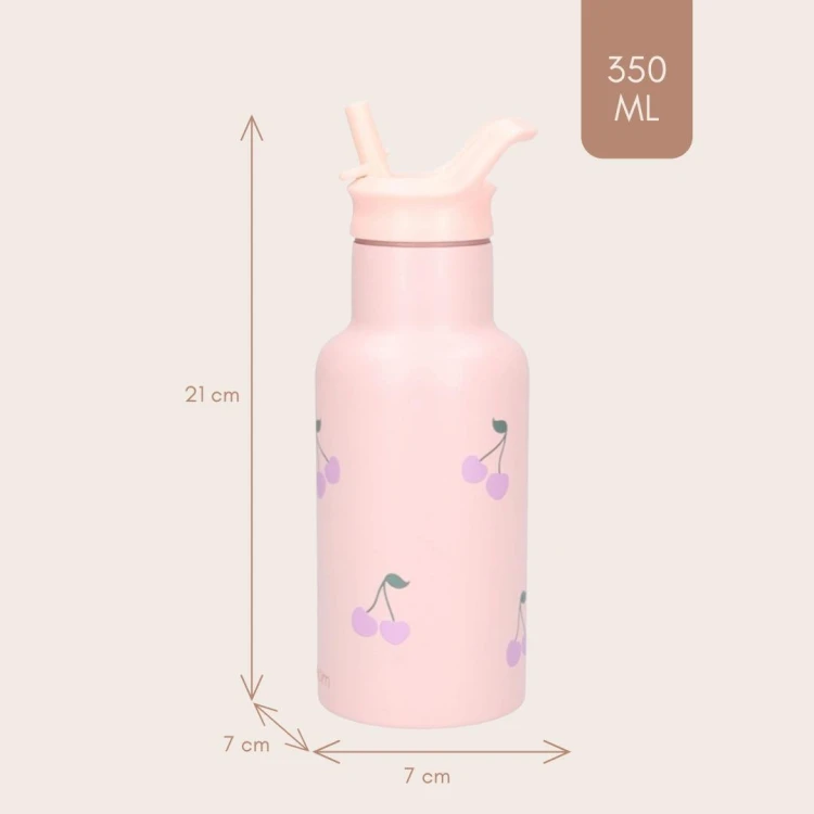 Butelka bidon 350 ml Secret Garden pink KIDZROOM