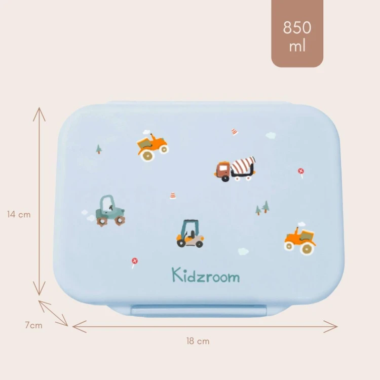 Lunchbox pojemnik Litte Story blue KIDZROOM