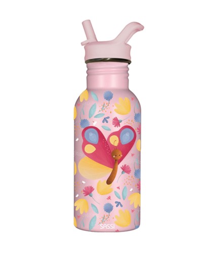 Butelka na wodę bidon 500 ml Motyl SASSI