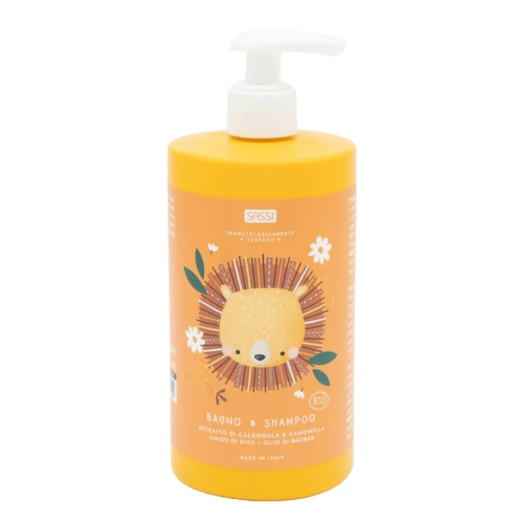 Płyn do kąpieli i szampon 2w1 500 ml Lew Sassi