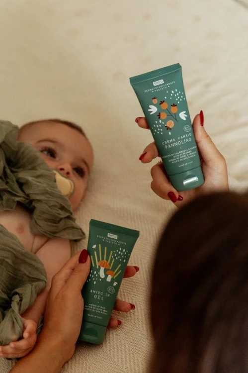 Żel ze skrobią ryżową 100 ml Lisek dla dzieci  Sassi