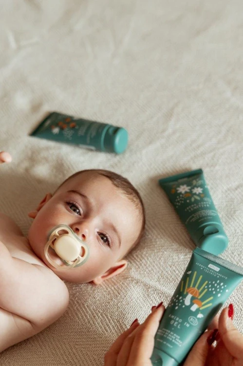 Żel ze skrobią ryżową 100 ml Lisek dla dzieci  Sassi