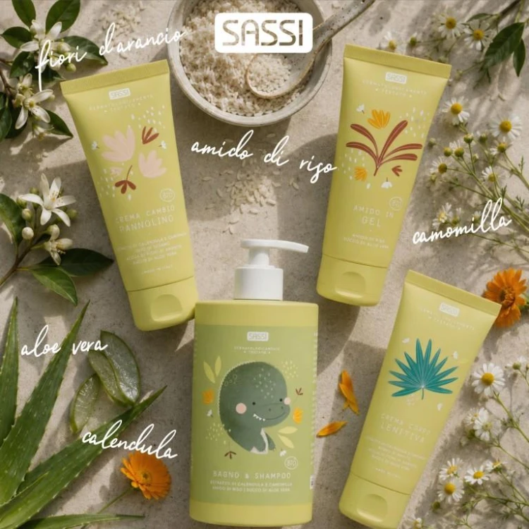 Żel ze skrobią ryżową 100 ml Dinozaur Sassi