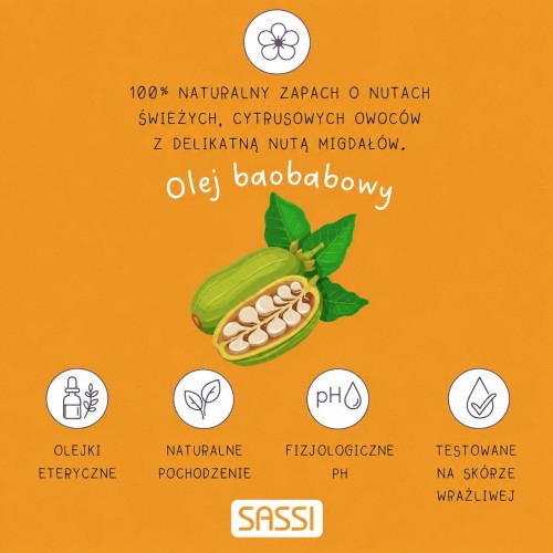 Łagodzący krem dla dzieci Lew 100 ml Sassi