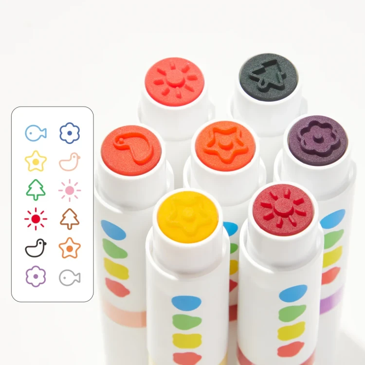 markery-zmywalne-dwustronne-okragla-koncowka-stempel-6-kolorow-mideer (3).webp