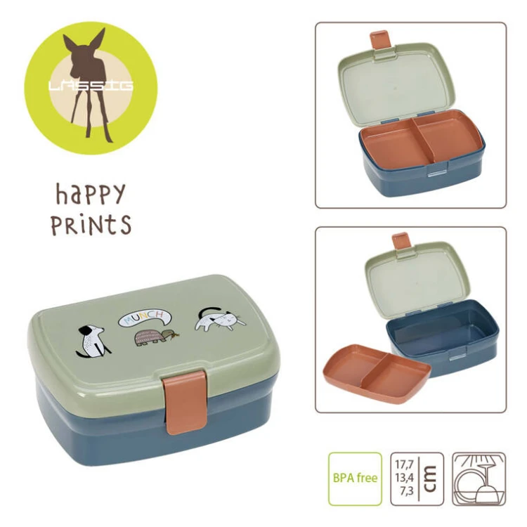 Lunchbox z wkładką śniadaniówka Happy Prints Lassig