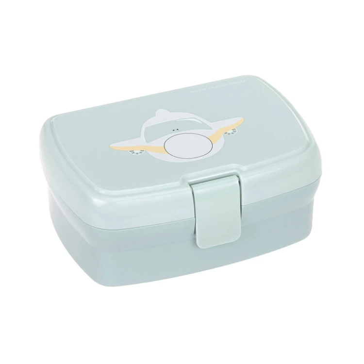 Lunchbox z wkładką śniadaniówka Tiny Drivers Samolot Lassig