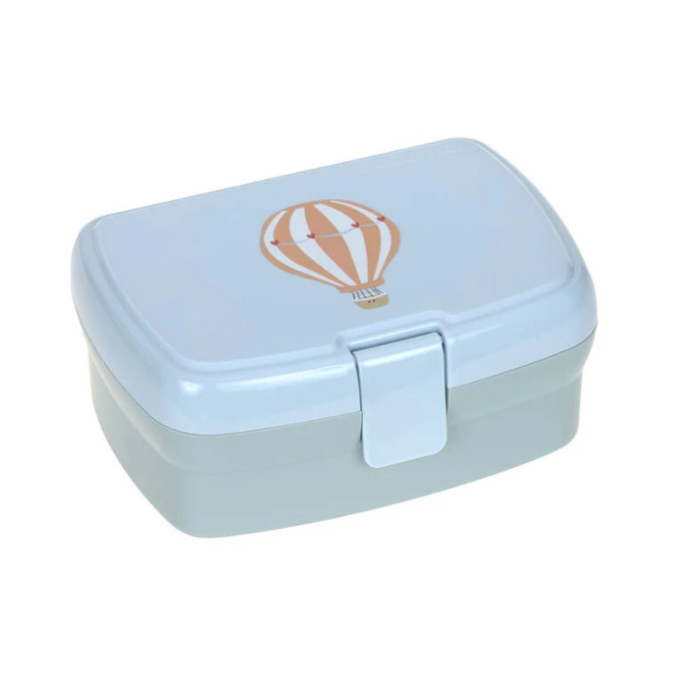 Zestaw na lunch Lunchbox + Tritanowa butelka - bidon 460 ml Tiny Drivers Balon Lassig