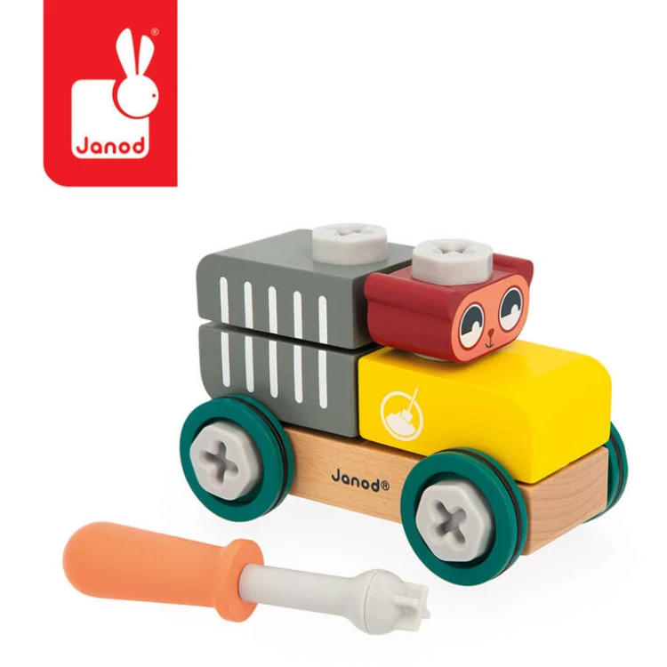 Samochód do składania Miś Brico ‘Kids 2+ Janod