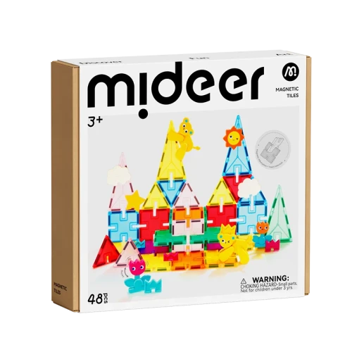 Klocki magnetyczne Wonder Kingdom (48 el.) mideer