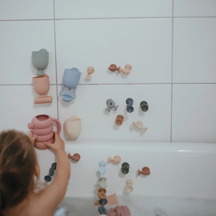 Zabawki do kąpieli Pour & Play Mushie