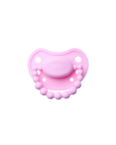 Smoczek pozycjonujący Pink A Boo LUU Kids