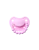 Smoczek pozycjonujący Pink A Boo LUU Kids