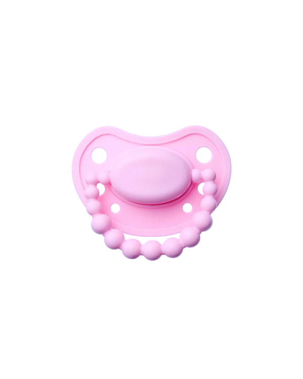 Smoczek pozycjonujący Pink A Boo LUU Kids