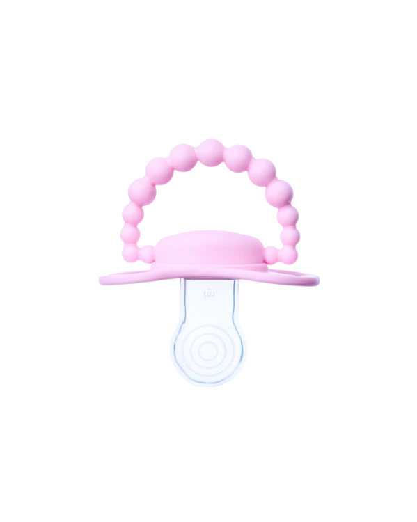 Smoczek pozycjonujący Pink A Boo LUU Kids