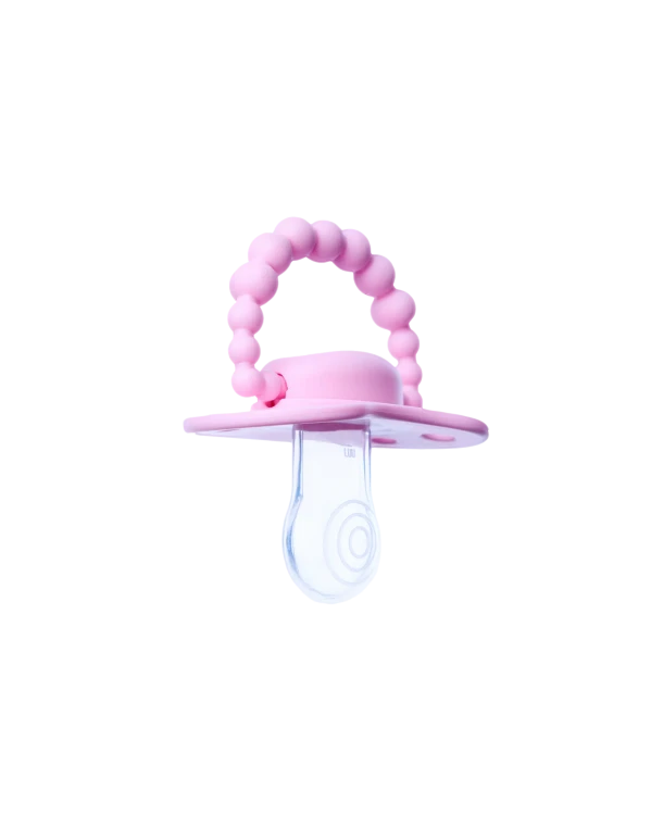 Smoczek pozycjonujący Pink A Boo LUU Kids