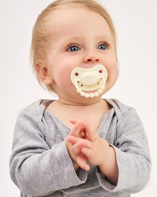 Smoczek pozycjonujący Creamy Lemon LUU Kids