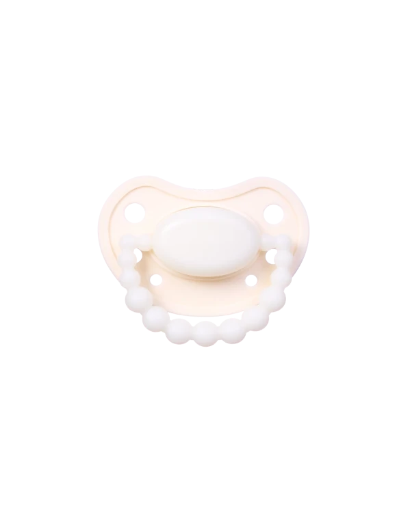 Smoczek pozycjonujący American Cream Glow LUU Kids