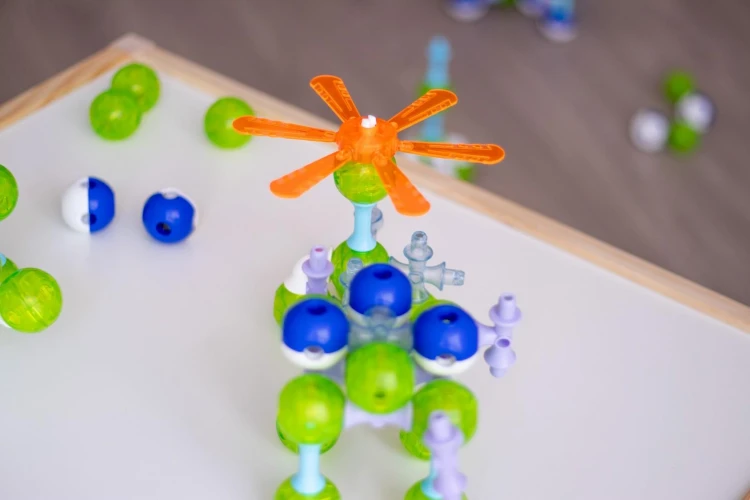 Magnetyczne klocki konstrukcyjne 3D 100 KUB Planet