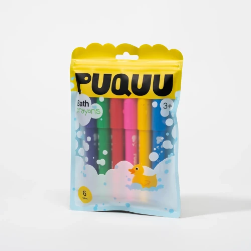Kredki do wanny 6 kolorów PUQUU