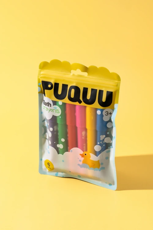Kredki do wanny 6 kolorów PUQUU