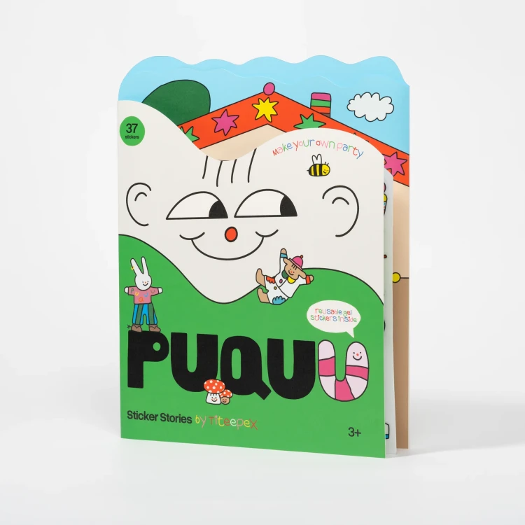 Sticker Stories by Titeepex naklejki 37 sztuk PUQUU