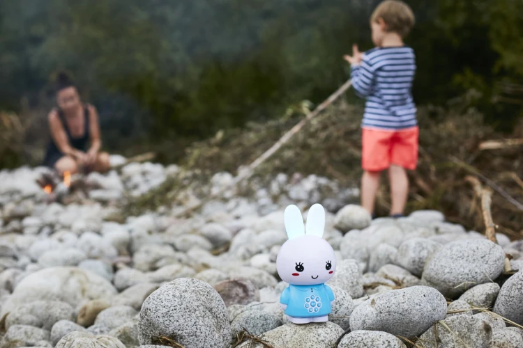 Króliczek Honey Bunny G6 niebieski Alilo