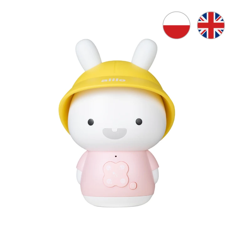 Króliczek Baby Bunny G9S+ różowy PLUS Alilo