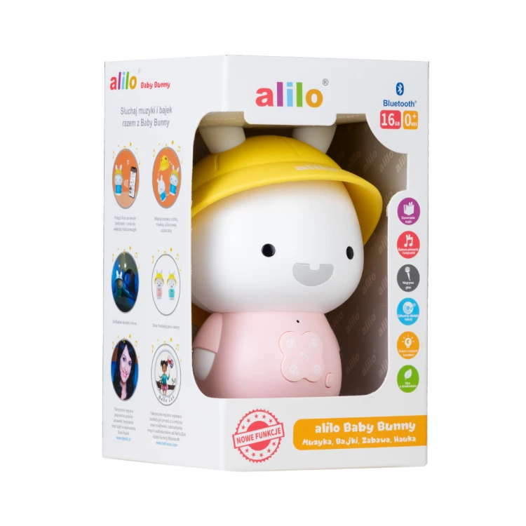 Króliczek Baby Bunny G9S+ różowy PLUS Alilo