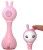 Króliczek Smarty Bunny R1 różowy Alilo