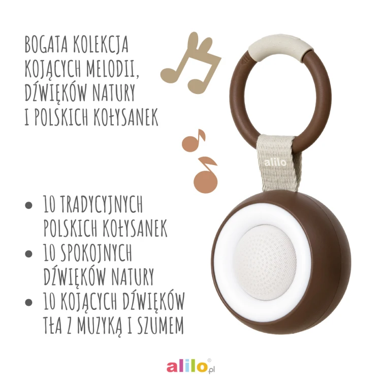 CocoNap W1 odtwarzacz MP3 i lampka do karmienia kokos Alilo