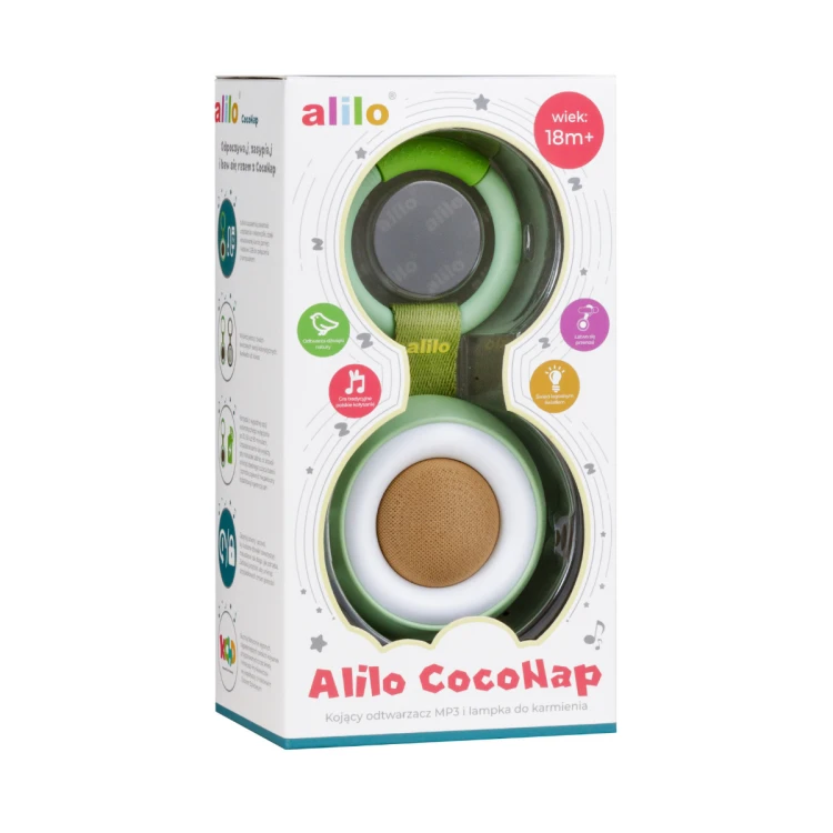CocoNap W1 odtwarzacz MP3 i lampka do karmienia awokado Alilo