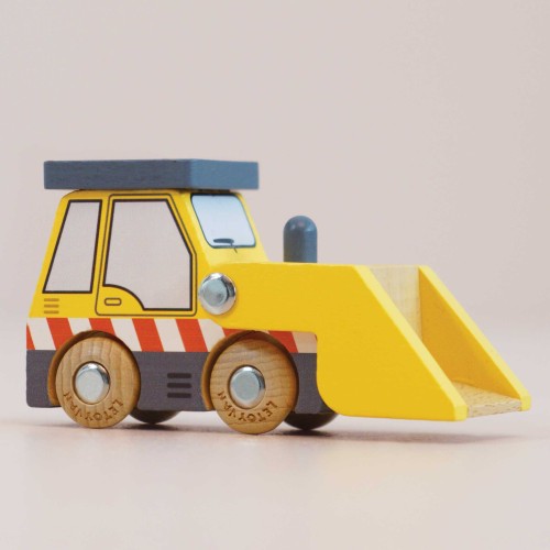 Kolekcjonerski samochodzik GT220 Vince ładowarka drewniane auto Le Toy Van