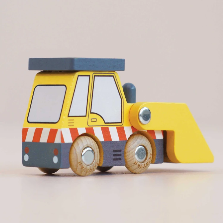 Kolekcjonerski samochodzik GT220 Vince ładowarka drewniane auto Le Toy Van