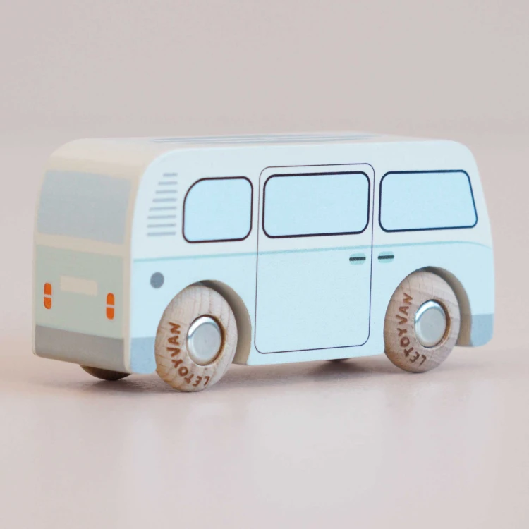 Kolekcjonerski samochodzik GT160 Daisy kamper drewniane auto Le Toy Van