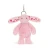 Breloczek Króliczek Różowy z Kwiecistymi Uszami 18 cm Jellycat