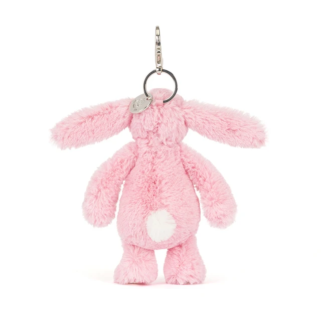 Breloczek Króliczek Różowy z Kwiecistymi Uszami 18 cm Jellycat