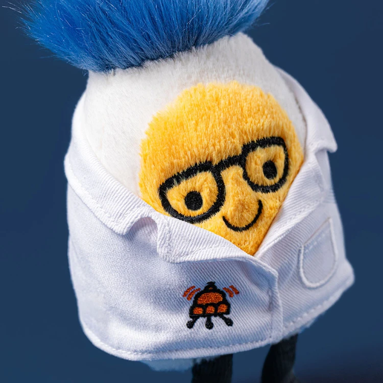 Jajko Naukowiec 14 cm Jellycat