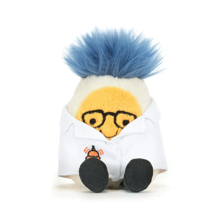 Jajko Naukowiec 14 cm Jellycat