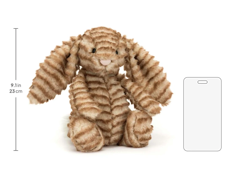 Króliczek LUX Juniper Złoto – Brązowy 31 cm Jellycat wymiary